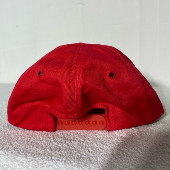 Vintage Red Alberta Grain Pool Trucker Style Hat - Picture 4 of 11